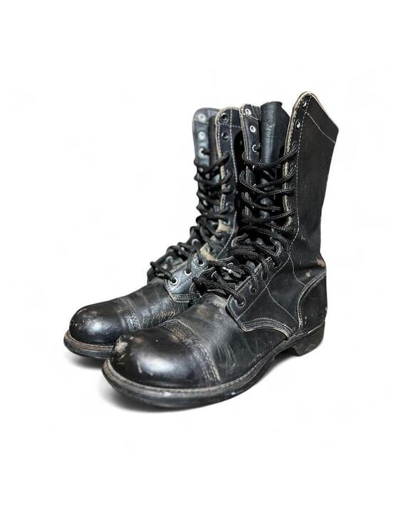 Vintage Corcoran Leather Combat Jump Boots main image 4
